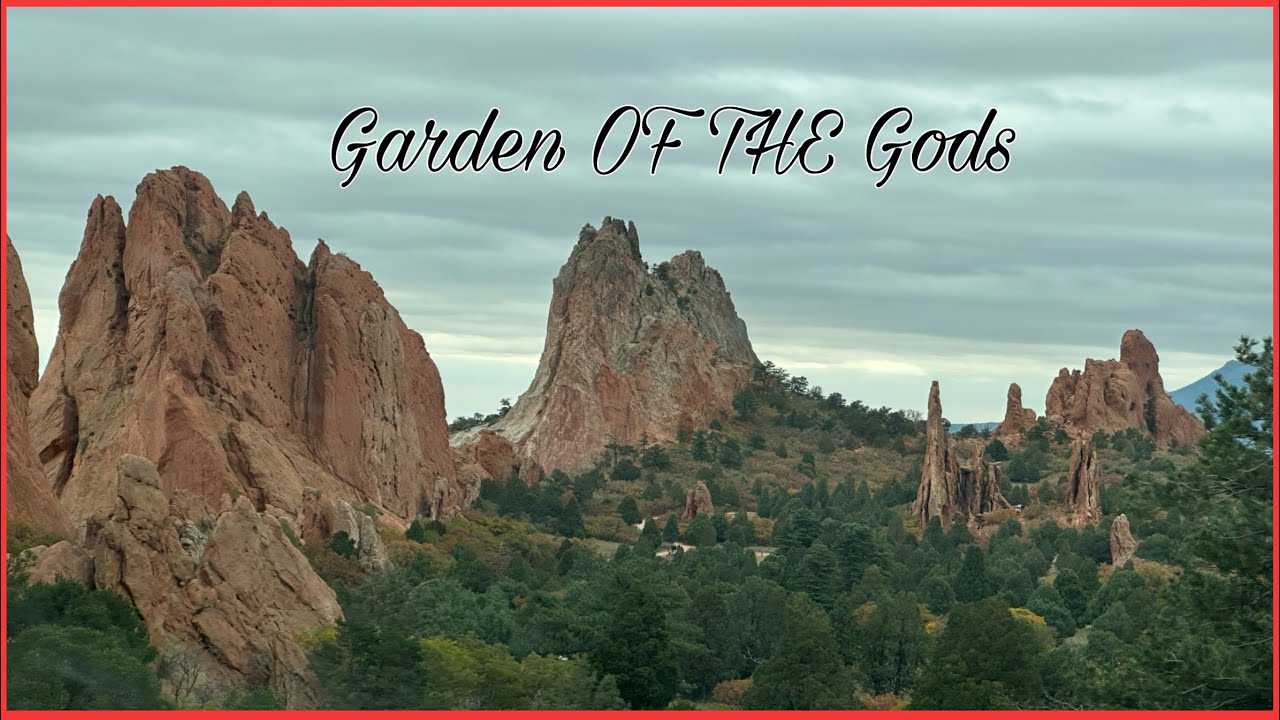 Imágenes de jardín de los Dioses y montańas de colorado #calmmusic #beautifulnature