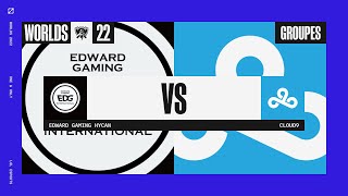 Worlds 2022 - Group Stage - D2 - EDG vs C9