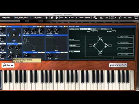 Arturia V Collection 101: The Classic Synths - 18. Prophet VS Parameters
