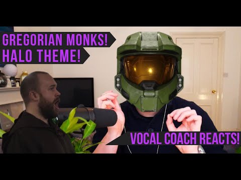 Vocal Coach Reacts! Gregorian Monks! Halo Theme!