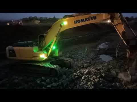 One month excavator hiring service
