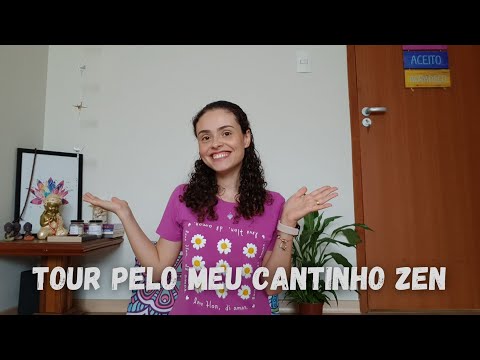 Tour pelo meu Cantinho zen / Espaço de Yoga