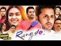Rang De South Hindi Dubbed Full Movie 2021 Nithiin Keerthy Suresh Vennela Kishore HD 4K Facts