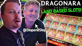 Land Based Casino Slots ft. @StopandStep Playing Book of Ra, Cash Express and more Video Video