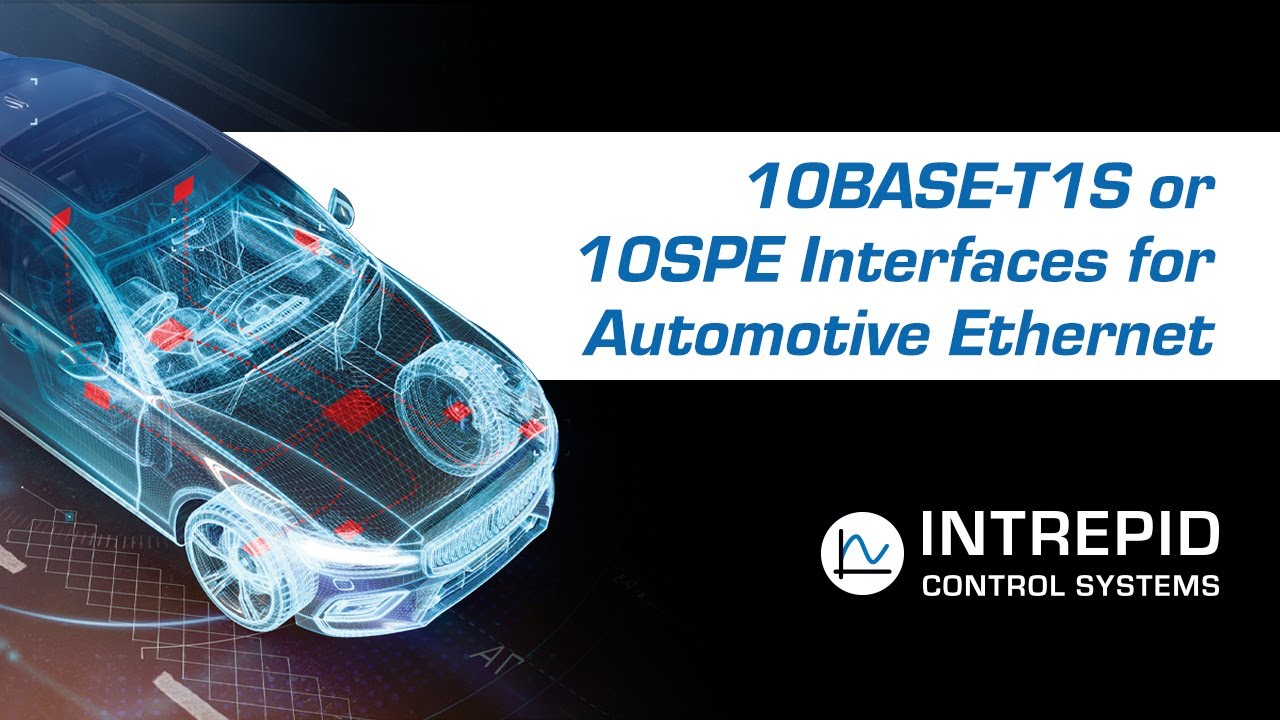 10BASE-T1S or 10SPE - Multi-Drop Ethernet for In-Vehicle Networking
