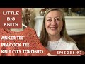 Episode 97 - Anker Tee, Peacock Tee, Knit City Toronto! So Much Fun!