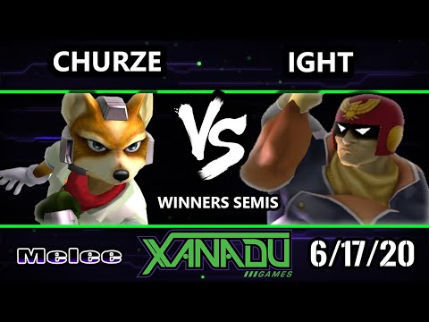 S@X 358 Online Winners Semis - Churze (Fox) Vs. ight (Captain Falcon) Smash Melee - SSBM