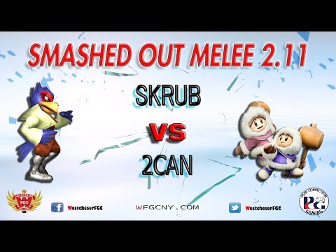 Smashed Out Melee V2.11 - Skrub Vs. 2Can - Winners Quarter Finals