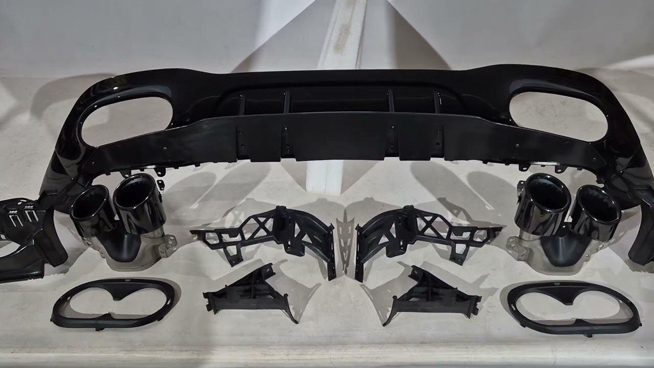 Задній дифузор з насадками (Дизайн A45 HB) Video 1