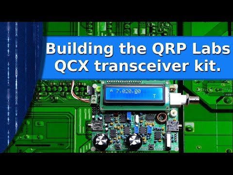 Ham Radio - Building the QRP Labs QCX transceiver kit.