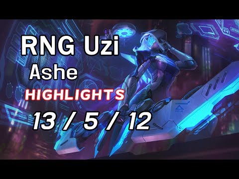 RNG Uzi Ashe 13/5/12 + Alistar | Highlights