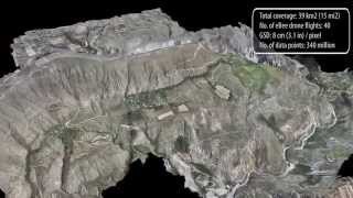 preview picture of video 'Flying The Guayllabamba Point Cloud   eBee Drone Data in 3D by AOC Ingeneria'