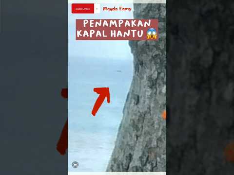 TERTANGKAP KAMERA KAPAL HANTU❗❗ #subscribe #shorts