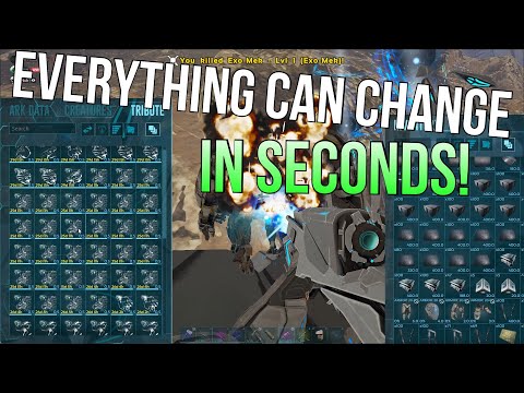 The Biggest Score I've Ever Found In My Entire Ark History!! ep.5 - Official Small Tribes PVP- ARK