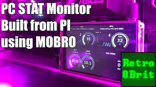 PC Status /  System monitor using Raspberry PI