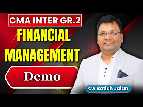 FM Introduction Class By CA Satish Jalan & CA Satish Sureka
