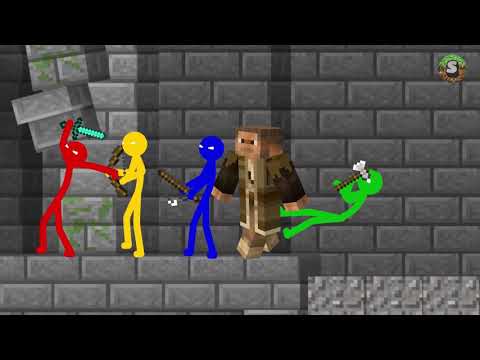 MINECRAFT Zombie Land | Stickman Adventure