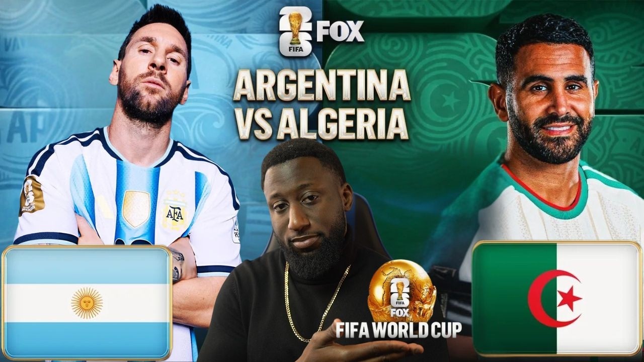 Argentina vs Algeria | 2026 FIFA World Cup Group Stage | Live Reactions & Commentary