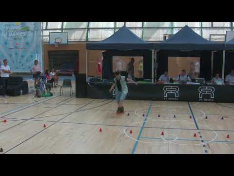 03 20180727 Berlin Inline Games Freestyle Slalom Classic Junior Women Pettinari Francesca 03 place
