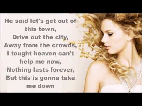 Taylor Swift -wildest dream  (lyrics )