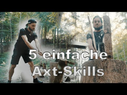 5 Survival Axe Skills in 3 Minutes