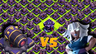 50x Electro Titan VS Cannon | Clash of clans | Clash of magic