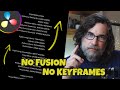 End Credits In DaVinci Resolve No Fusion No Keyframes