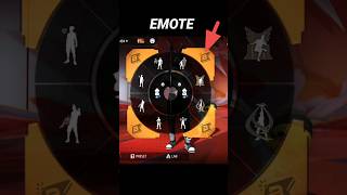 4 EXTRA EMOTE SLOTS IN FREE FIRE#shorts