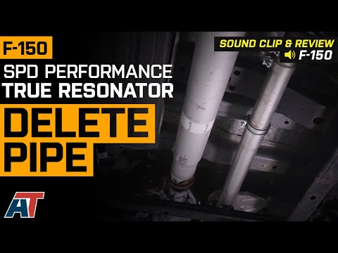 2011-2019 F150 SPD Performance True 3 in. Resonator Delete Pipe Sound Clip & Install