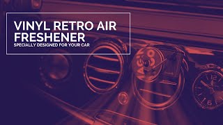 Vinyl Retro Air Freshener