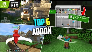 6 Usefull Add-ons For Minecraft Pe!!