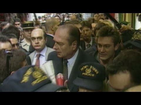 Jacques Chirac in Jerusalem: "What do you want, me to go back to my plane and back to France?"