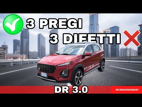 Thumbnail for DR 3.0 - 3 PREGI e 3 DIFETTI in 3 MINUTI - Recensione MIGLIOR SUV FULL OPTIONAL DA 18.900 EURO??? by Peugeot, Automobile, SUV, Lancia, Car
