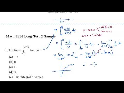 Math 2414 Long Test 2 Review