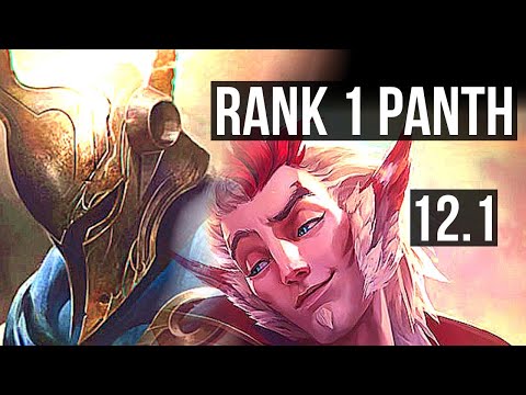 PANTHEON & Jhin vs RAKAN & Jinx (SUP) (DEFEAT) | Rank 1 Panth, Dominating | NA Grandmaster | 12.1