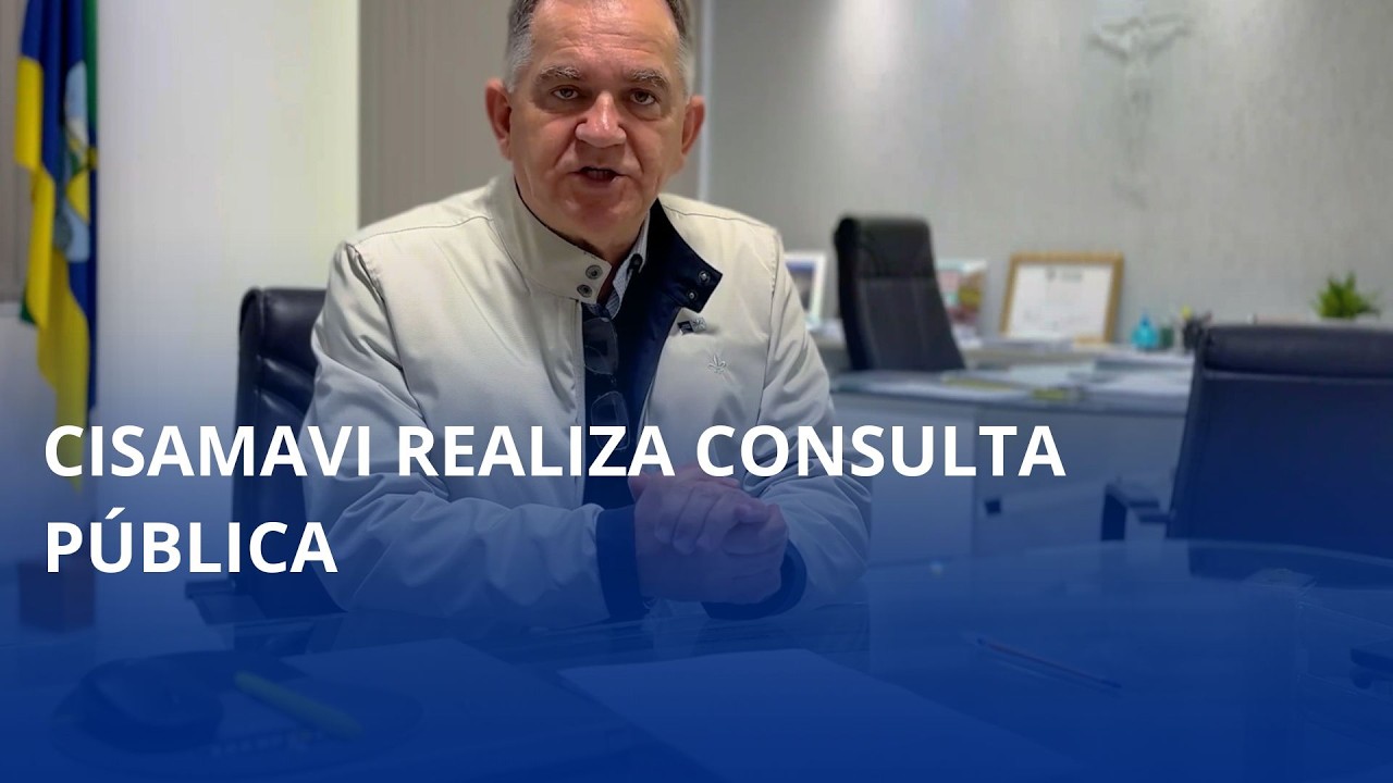 CISAMAVI realiza consulta pública sobre iluminação pública