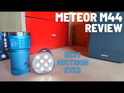 Noctigon M44 Review - Dual Channel Enthusiast Flashlight with Boost Driver