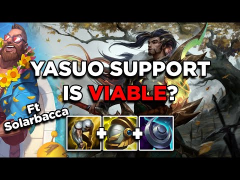 I played Yasuo Support in Master ft @solarbacca1 - League of Legends