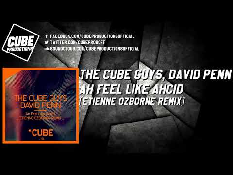 THE CUBE GUYS, DAVID PENN - Ah feel like ahcid (Etienne Ozborne remix) [Official]