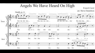 Angels We Have Heard on High, TTBB, a cappella ( arr. by Steve Danielson)