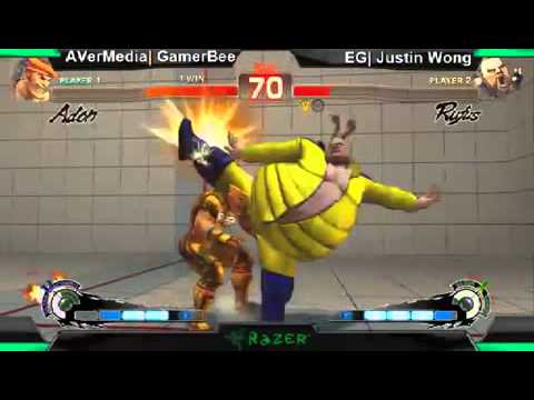 SS2k12 - Justin Wong vs. Gamerbee - Greatest match in Shadowloo Showdown 2k12!