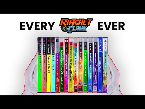 Unboxing Every Ratchet & Clank Game Ever (2002-2023)