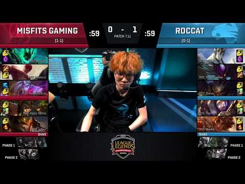 MSF vs ROC Highlights Game 2 | EU LCS Summer 2017 | Misfits vs Roccat