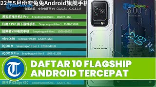 Daftar 10 Smartphone Flagship Android Terkencang Versi AnTuTu, Dilengkapi Chipset Snapdragon 8 Gen 1