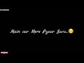Tu Hai A R Rahman Black Screen Whatsapp Status NC KUMAR