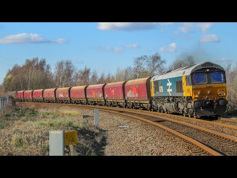 British Rail 66789 on 6M81 (22-26/03/21)