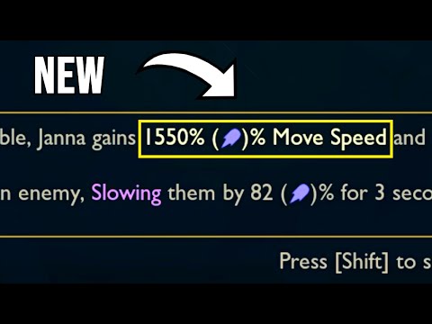 Janna got a nice buff...