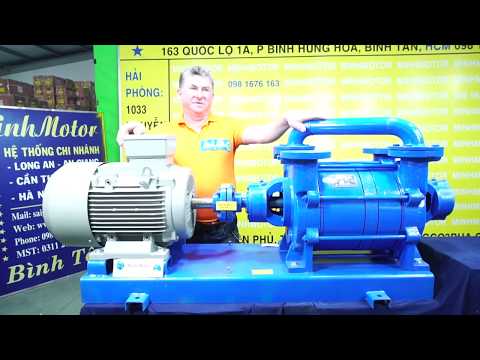 2 stage liquid ring vacuum pump 2SK, 2BV, MINHMOTOR, 0901460163 Vietnam