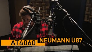 Video thumbnail for Audio-Technica 4060 vs. Neumann U87 | VO Mic Comparison by VOscripts