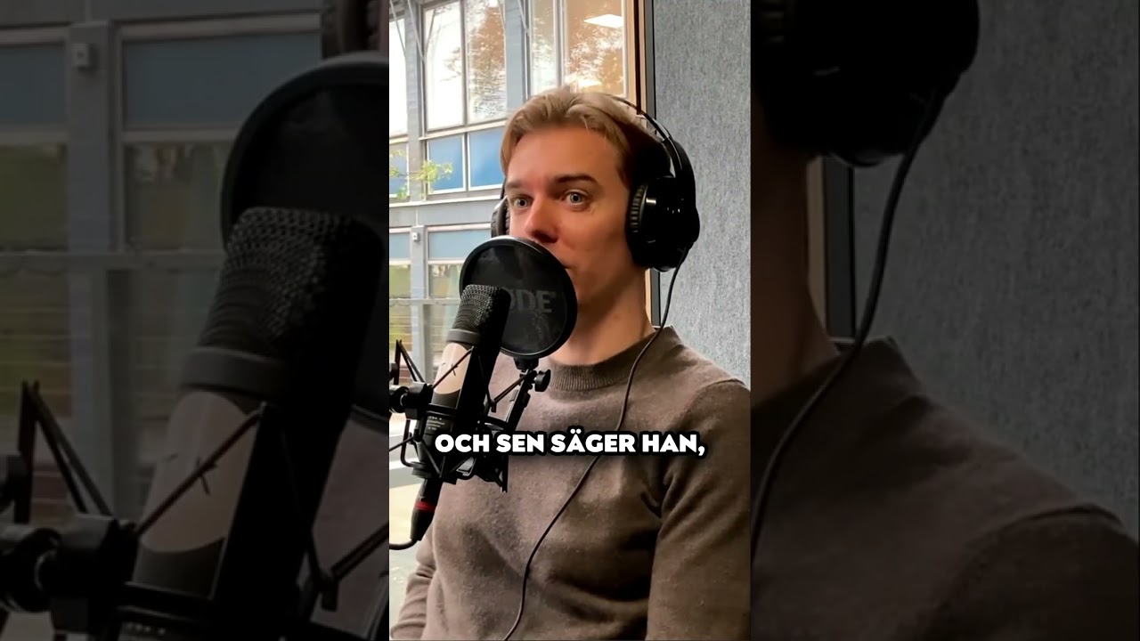 Kalle Karlsson till AIK? Aktien tappar talförmågan när Jesper gissar rätt! #shorts
